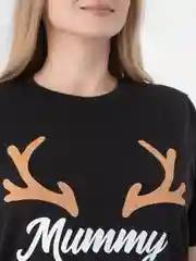 Футболка женская KAFTAN "Хmas mom" р. 48-50