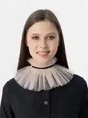 Пудровый воротник на шею ESCHO, съемный