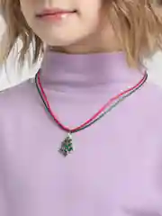 Зеленый новогодняя подвеска для девочки "Снеговик", "Ёлочка", "Леденец"
