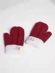 Красный варежки детские для девочки