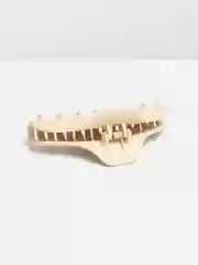 Оливковый краб для волос