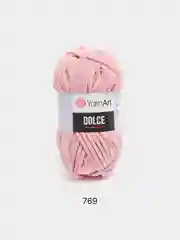 Пудровый пряжа плюшевая YarnArt Dolce (ЯрнАрт Дольче)