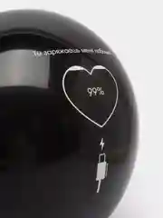 Черный воздушные шары " Я люблю тебя"
