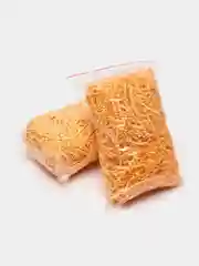 Золотой наполнитель бумажный для коробок, стружка "Цветная бумага"