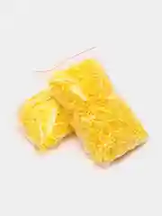 Карамельный наполнитель бумажный для коробок, стружка "Цветная бумага"