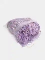 Лавандовый наполнитель бумажный для коробок, стружка "Цветная бумага"