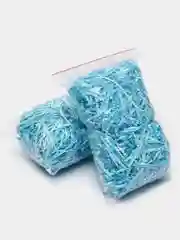 Морской наполнитель бумажный для коробок, стружка "Цветная бумага"
