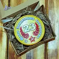 Лайм сувенирное мыло ручной работы "Медаль 23"