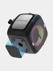 Лайм портативная Bluetooth Колонка Hopestar Party One 80 Вт, с двумя беспроводными микрофонами