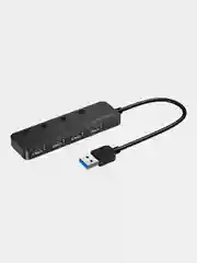 USB-концентратор Harper HUB-04MB, USB 3.0, Type-A x 4