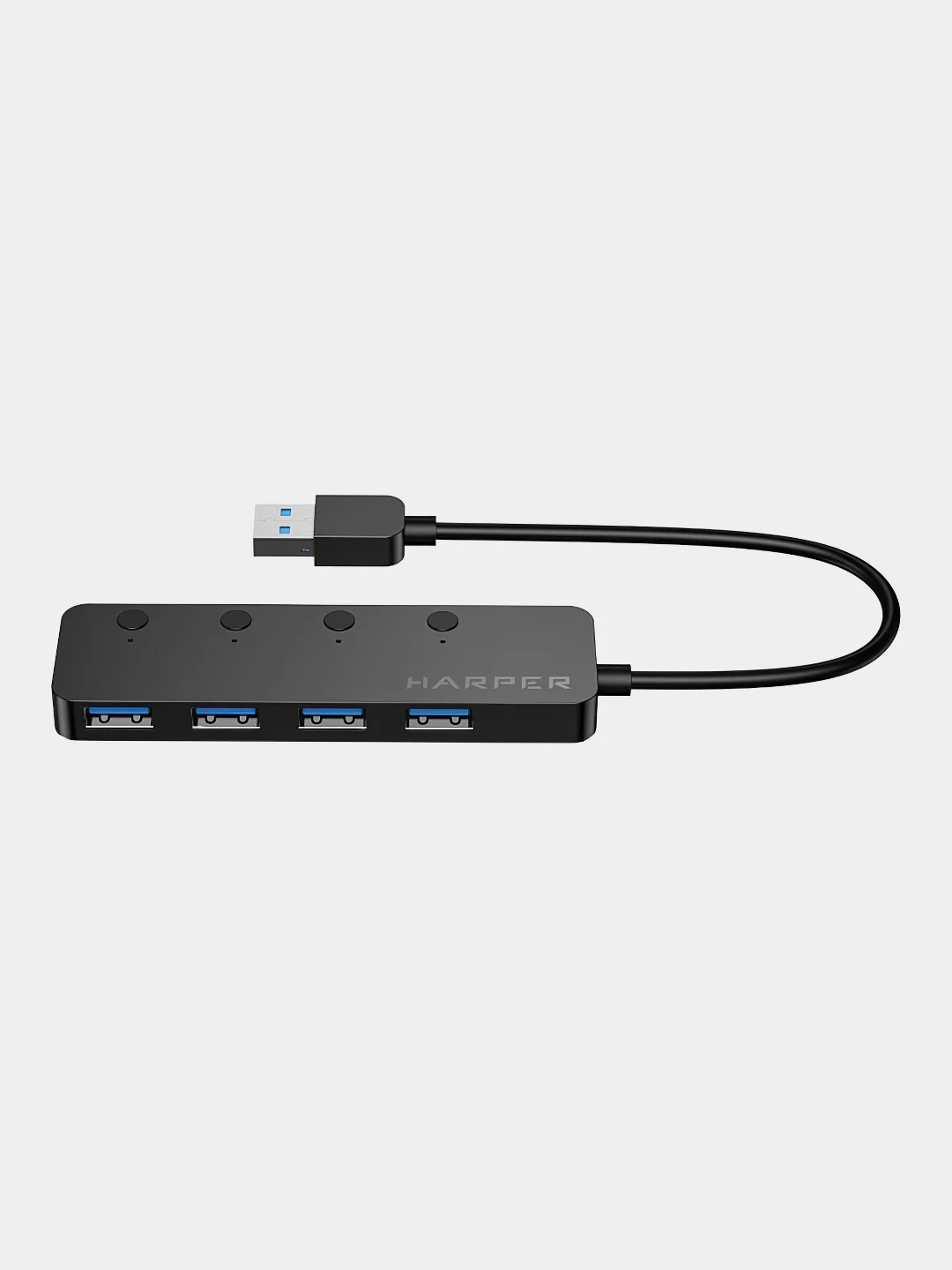 USB-концентратор Harper HUB-04MB, USB 3.0, Type-A x 4