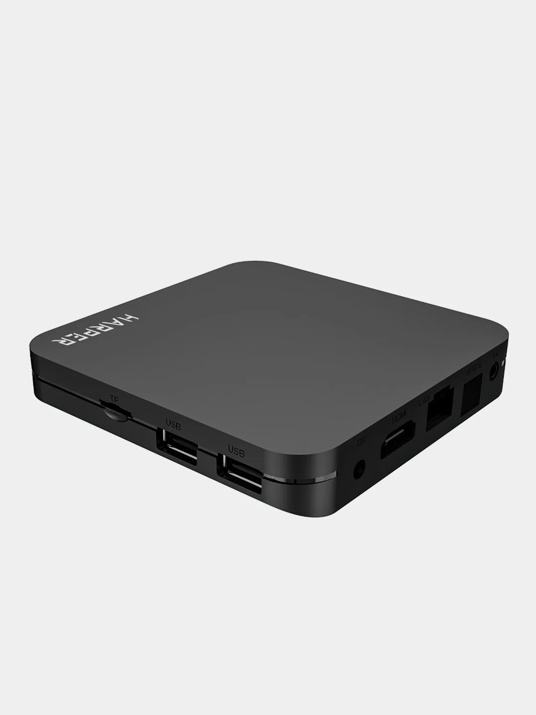 Медиаплеер HARPER ABX-105 Android 9.0, Smart TV, приставка для цифрового ТВ, черный