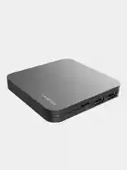 Медиаплеер HARPER ABX-105  Android 9.0, Smart TV, приставка для цифрового ТВ, черный
