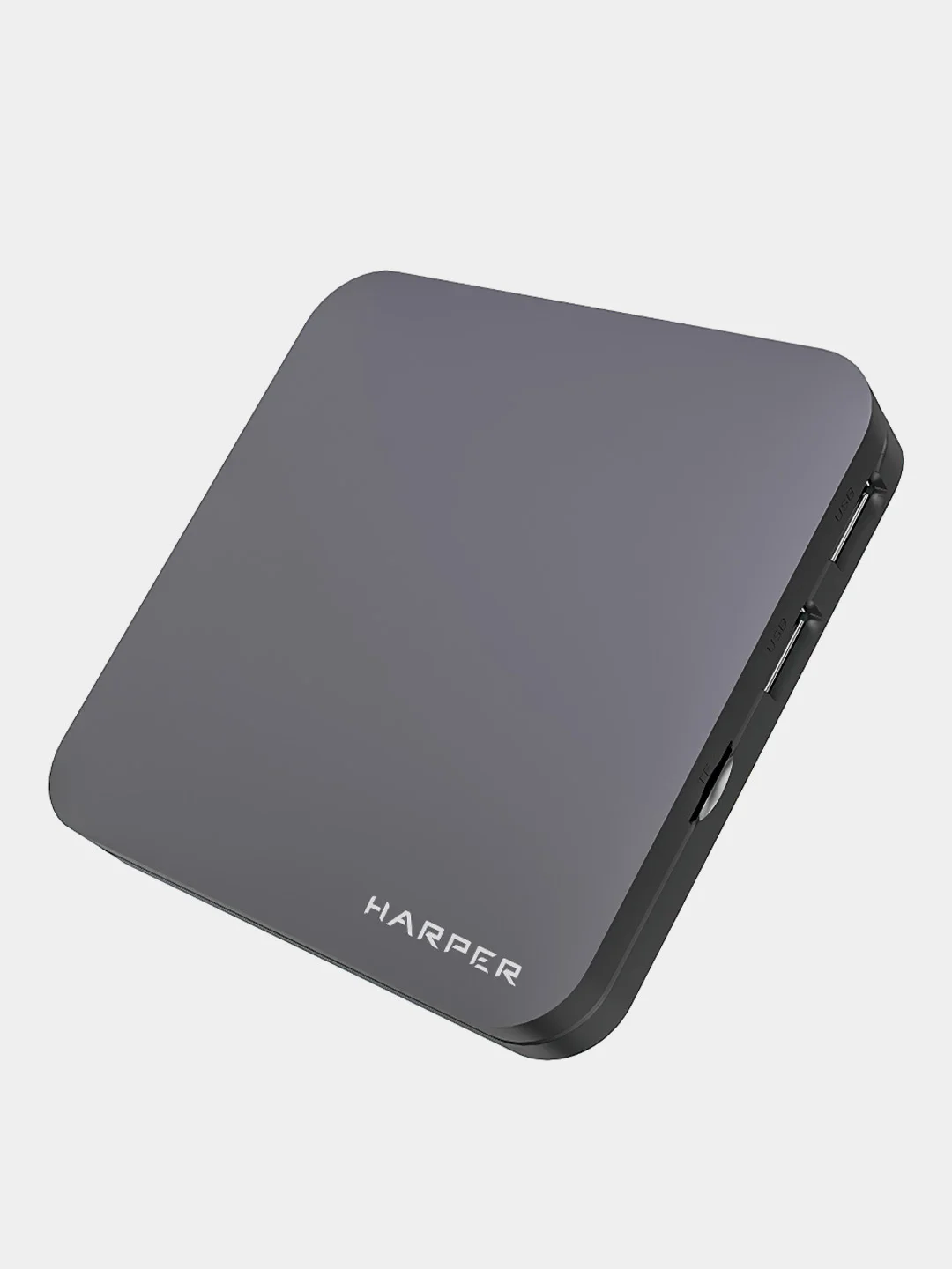 Медиаплеер HARPER ABX-105 Android 9.0, Smart TV, приставка для цифрового ТВ, черный