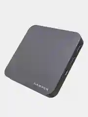 Медиаплеер HARPER ABX-105  Android 9.0, Smart TV, приставка для цифрового ТВ, черный
