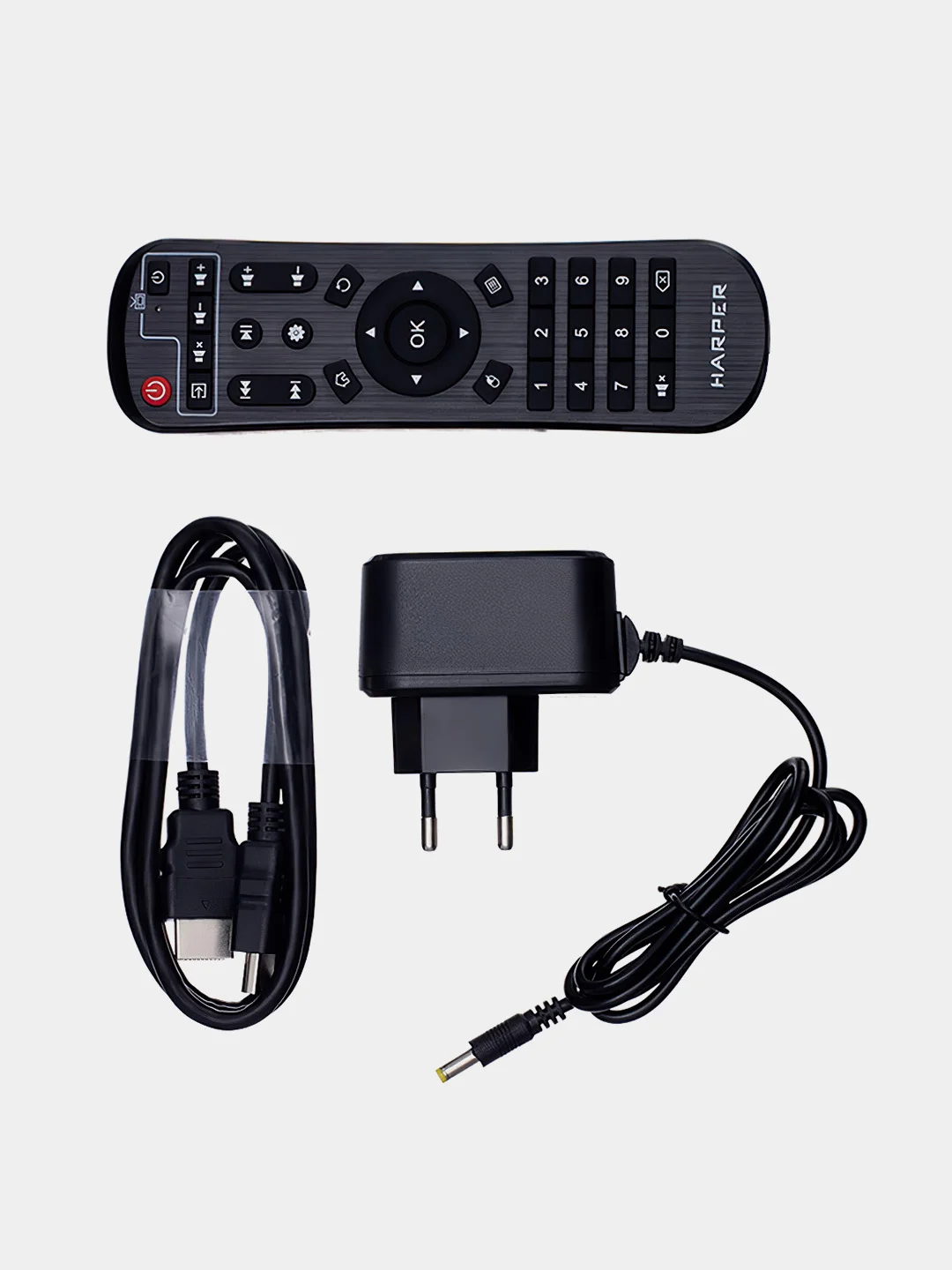 Медиаплеер Android Box Harper ABX-460, Smart TV, приставка с геймпадом в комплекте