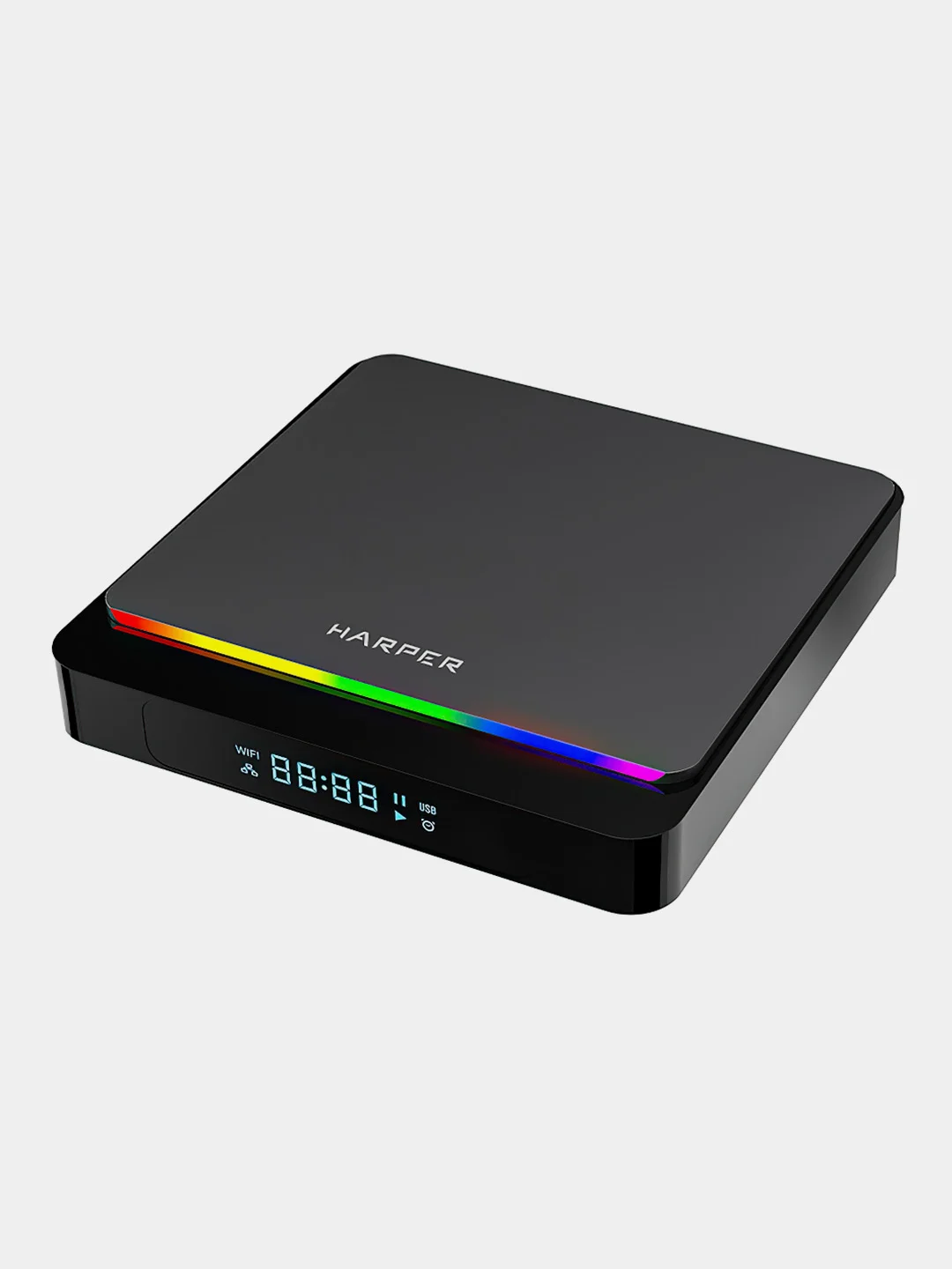 Медиаплеер Android Box Harper ABX-460, Smart TV, приставка с геймпадом в комплекте