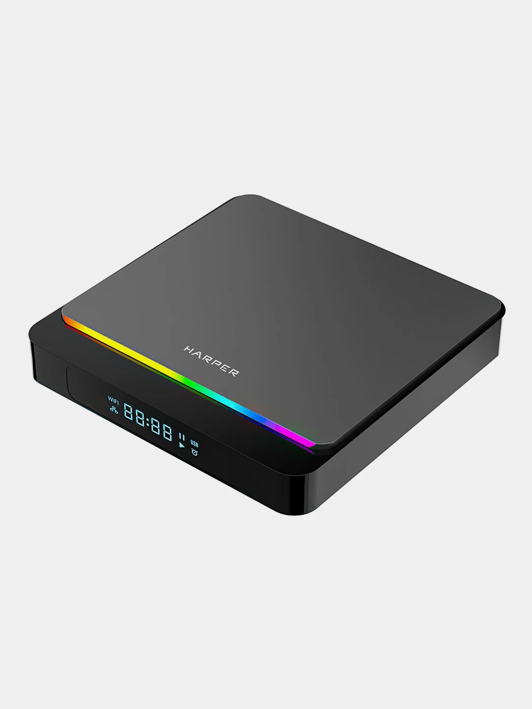 Медиаплеер Android Box Harper ABX-460, Smart TV, приставка с геймпадом в комплекте