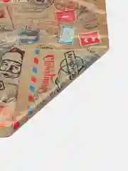 Тёмно-коричневый подарочный пакет "Новый год"