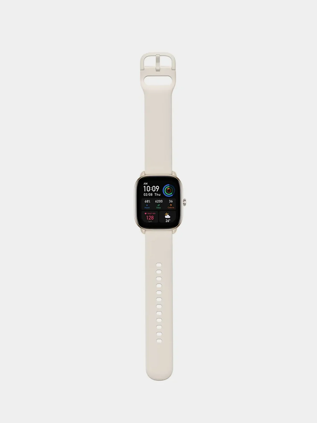 Белый смарт часы Xiaomi Amazfit GTS 4