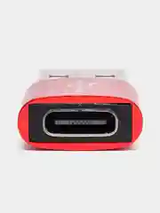 Красный переходник TYPE C 3.0 на USB 2.0 адаптер otg
