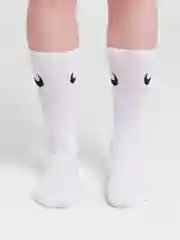 Носки мужские, высокие, белые