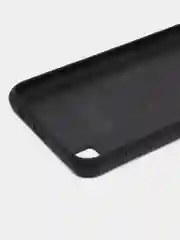 Черный чехол Realme C31 (Реалми С31) силиконовый под карбон