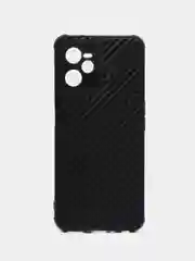 Черный чехол силиконовый для Realme C35 (Реалми С35)
