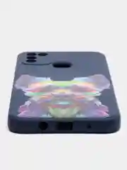 Лесной зеленый чехол силиконовый с принтом и защитой камеры для Infinix Hot 10 Play / Infinix Hot 11 Play
