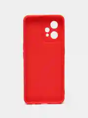 Красный чехол для Realme 9 (4G) / Realme 9 Pro Plus, матовый, с дополнительной защитой камеры
