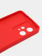 Красный чехол для Realme 9 (4G) / Realme 9 Pro Plus, матовый, с дополнительной защитой камеры