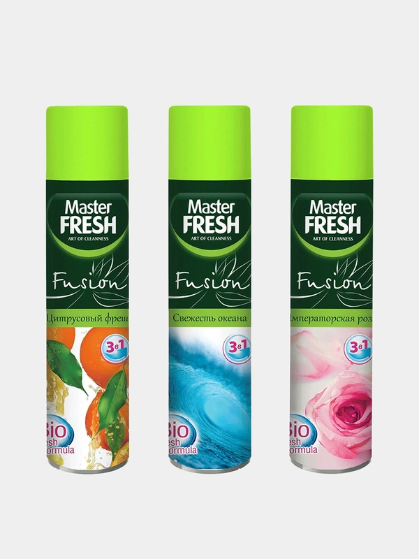 Освежитель воздуха Master Fresh, спрей, 300 мл