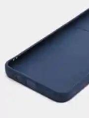Серебряный чехол силиконовый с принтом и защитой камеры для Tecno Spark 8P