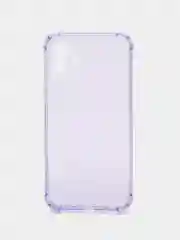 Лавандовый чехол противоударный на iPhone 7, 8, 11, 12, 13, Pro, mini, Max, Plus, прозрачный