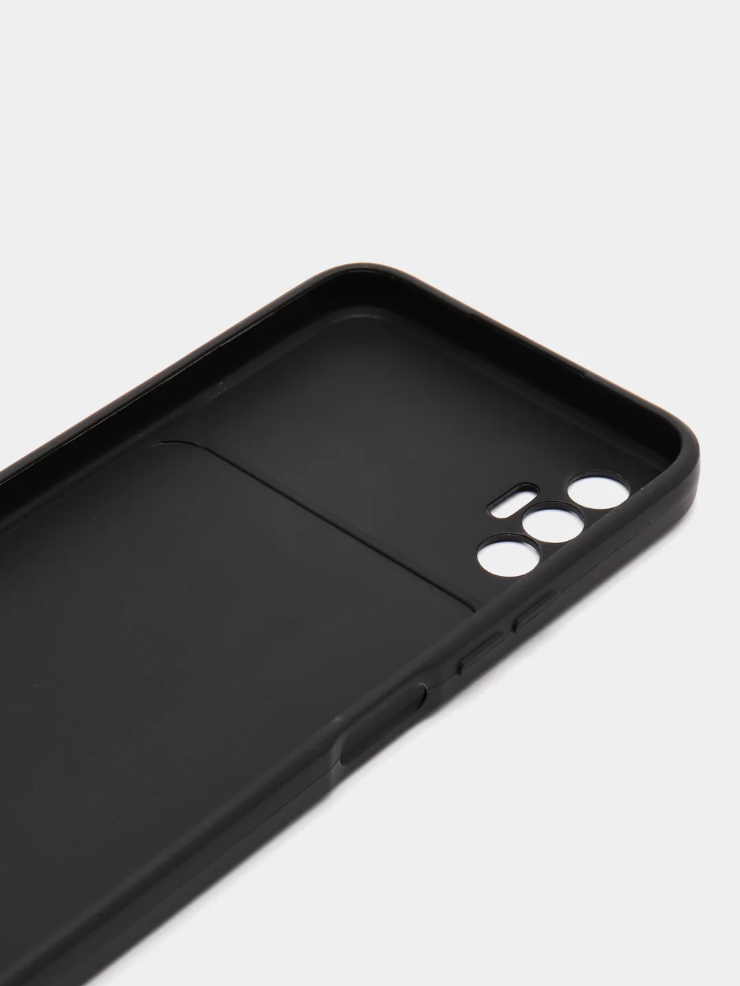 Угольный чехол силиконовый с принтом и защитой камеры для Tecno Spark 8P