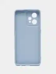 Голубой чехол для Realme 9 (4G) / Realme 9 Pro Plus, матовый, с дополнительной защитой камеры