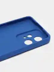 Синий чехол для Realme 9 (4G) / Realme 9 Pro Plus, матовый, с дополнительной защитой камеры