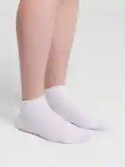 Носки мужские, белые, укороченные