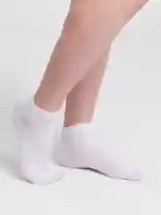 Носки мужские, белые, укороченные