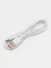 Белый кабель 2.4A Type-C, Lightning, Micro, Fast Charger (быстрая зарядка) USB-C (Лайтинг,Микро)