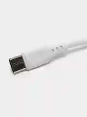 Белый кабель 2.4A Type-C, Lightning, Micro, Fast Charger (быстрая зарядка) USB-C (Лайтинг,Микро)