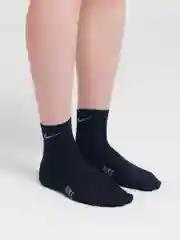 Синий меланж носки мужские, высокие