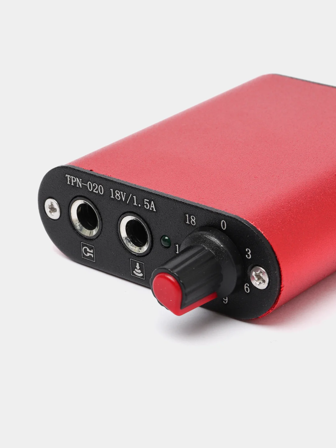 Красный блок питания для тату машинки и татуажа TPN-020 mini
