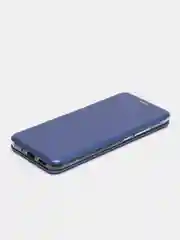 Синий чехол книжка для Xiaomi Redmi 9C / 9A / 9 / 7A / 8/8A, Note 9/9S/9 Pro, 8/8 Pro, 4X, 7, 8T