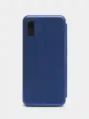Синий чехол книжка для Xiaomi Redmi 9C / 9A / 9 / 7A / 8/8A, Note 9/9S/9 Pro, 8/8 Pro, 4X, 7, 8T