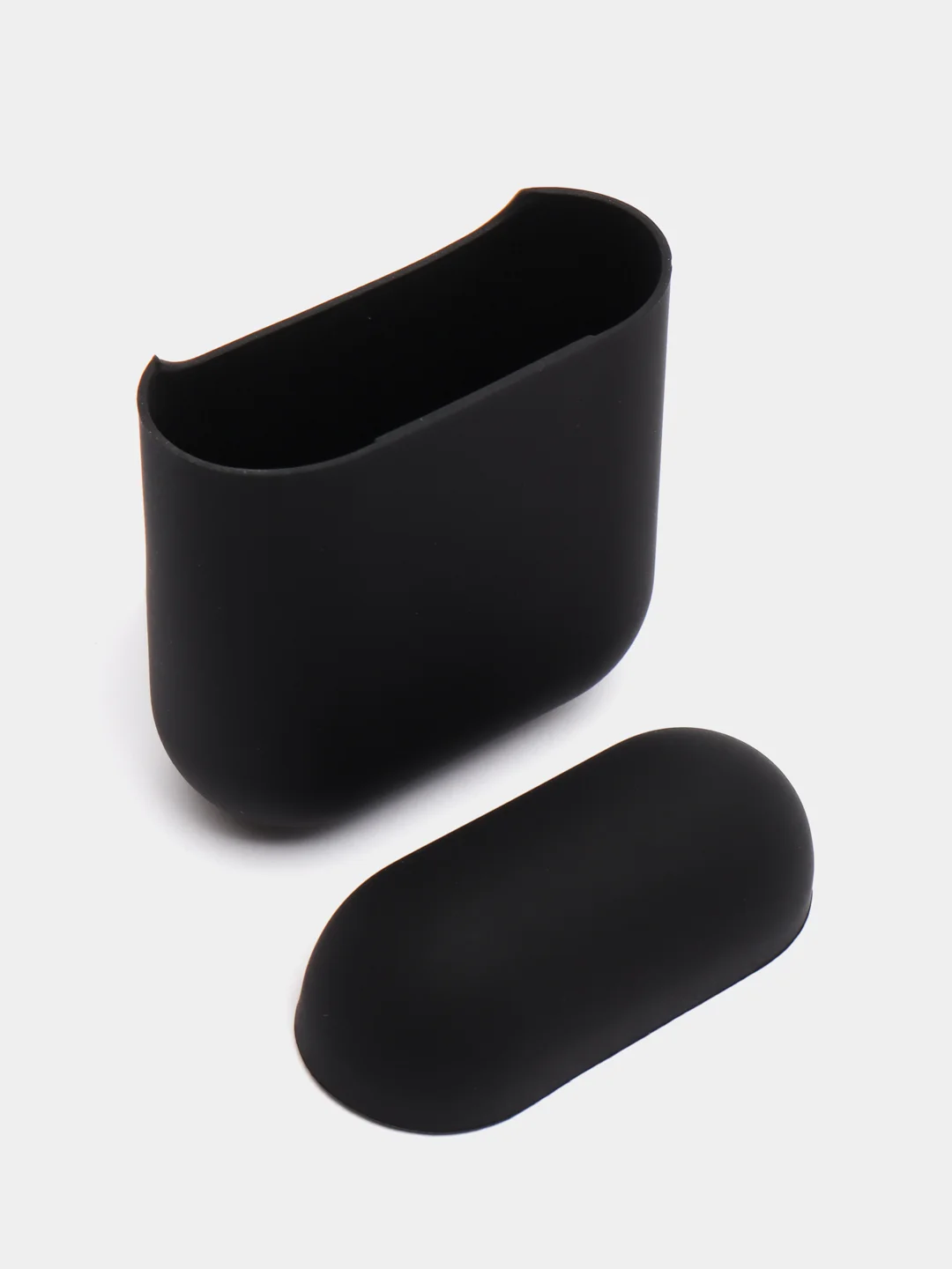 Черный силиконовый чехол для наушников Apple AirPods 1 / 2