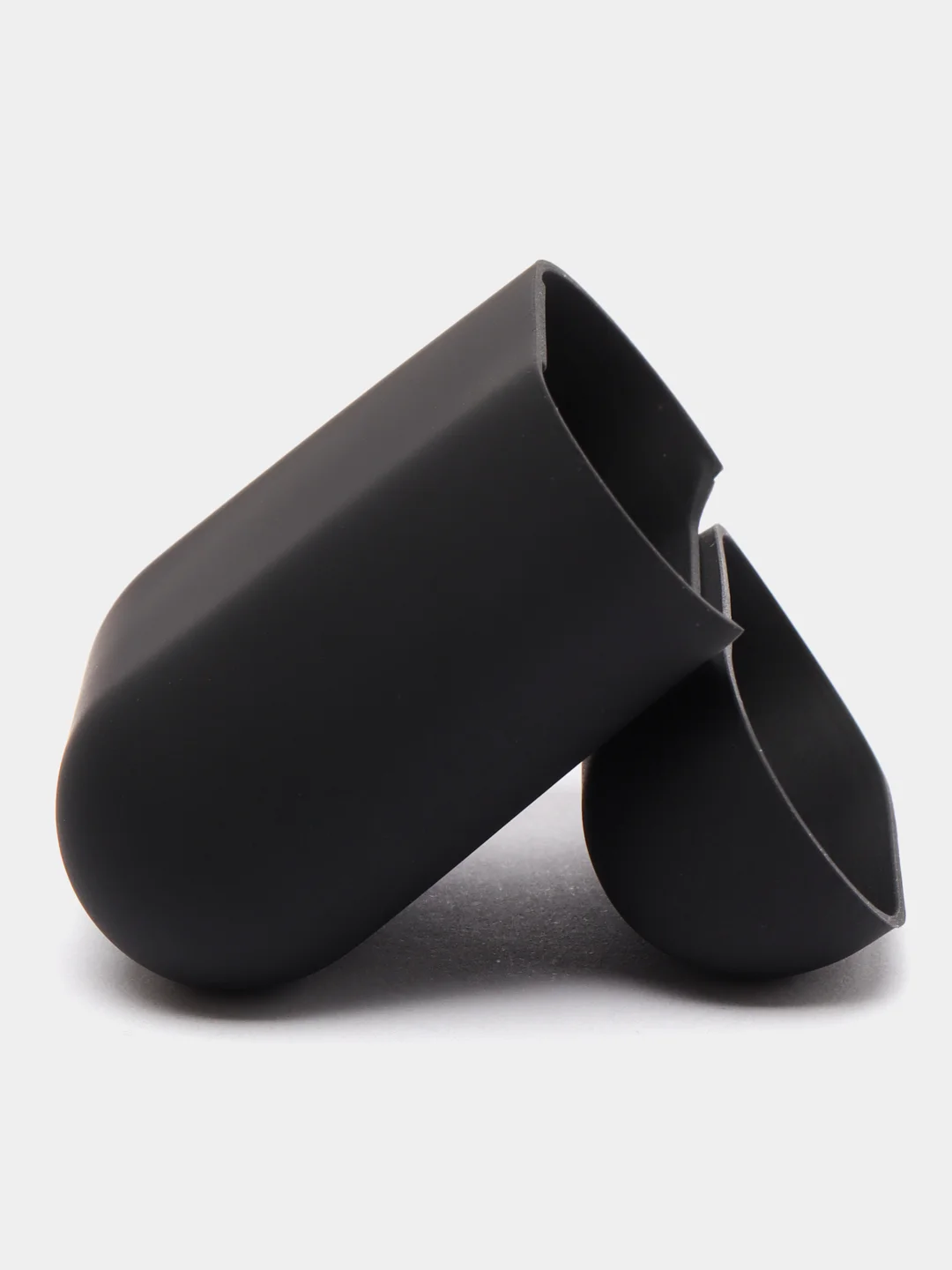 Черный силиконовый чехол для наушников Apple AirPods 1 / 2