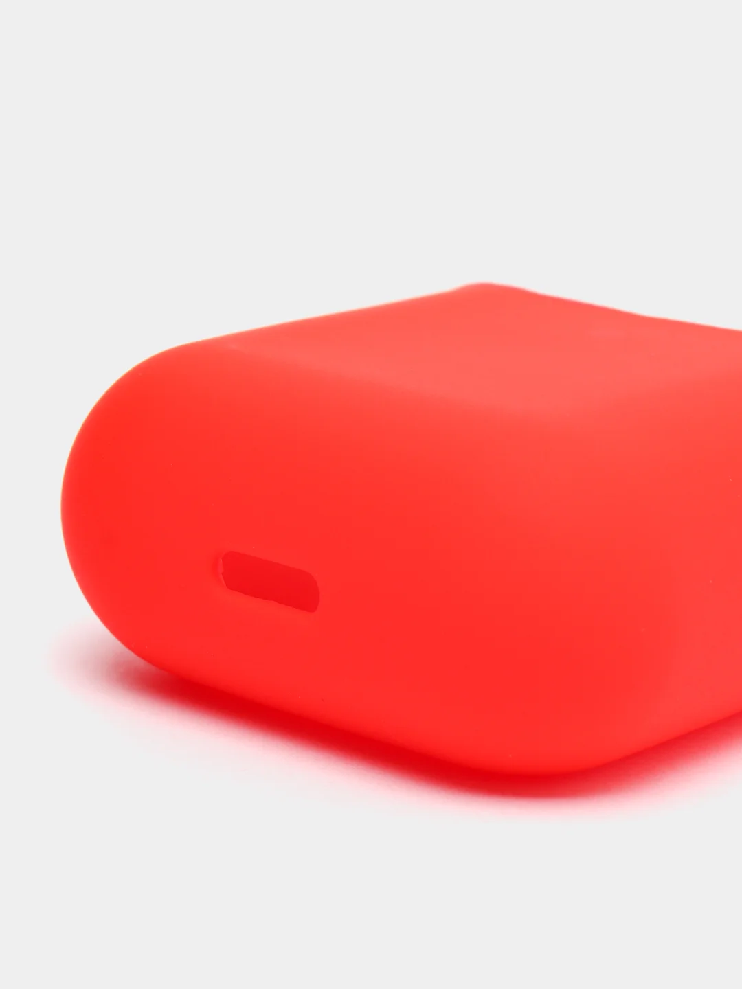 Красный силиконовый чехол для наушников Apple AirPods 1 / 2