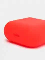 Красный силиконовый чехол для наушников Apple AirPods 1 / 2