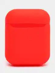 Красный силиконовый чехол для наушников Apple AirPods 1 / 2